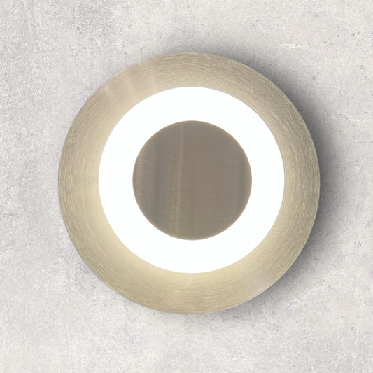Kleine runde Wandlampe Deckenlampe LED Kreisform – Wandleuchte LED, dimmbar