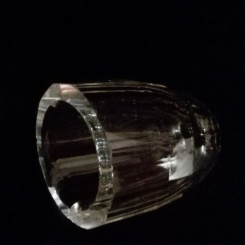 Kristall Glas klar Lampenglas Ersatzglas G4 Tulpe – Lampenglas klar