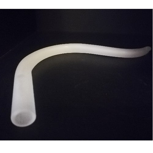 Glas Stab Lampenschirm Ø16 Ersatzglas Weiß G4 Wave – Tischlampe / Tischleuchte / Nachttischlampe – Lampenglas 
