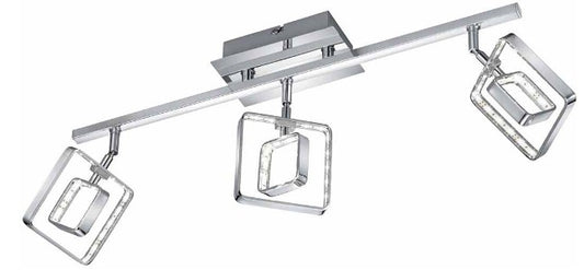 LED Deckenstrahler Chrom Deckenspot 3 flammig Tivoli – Wandleuchte LED