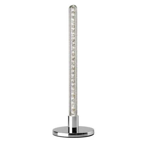 LED Deko Tischleuchte 10W Claudi Glas Lichtsäule Tischlampe