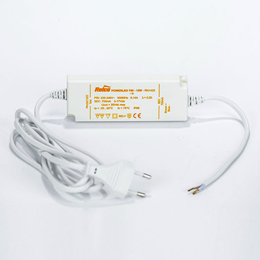LED Trafo Driver Konstantstrom 700mA 12W 220-240V IP66