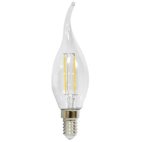 2W LED-Filament Lampe E14 Windstoßkerze LM85179-2