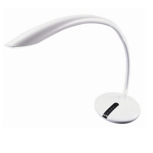 LED Schreibtischleuchte Calla weiß 6W Dimmbar Tischlampe