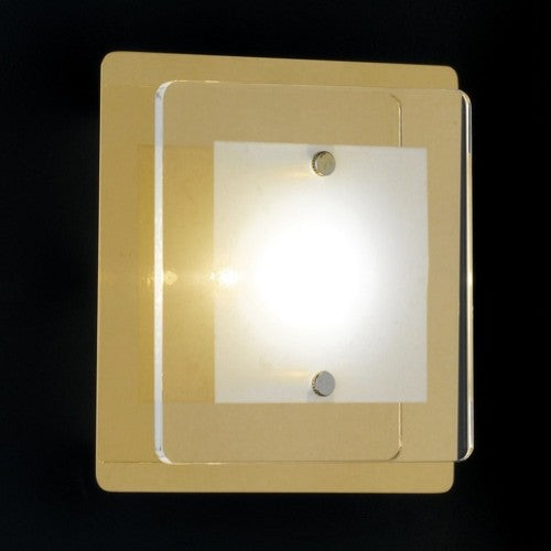 Schlichte 4W LED Wandleuchte in messing poliert Lene – Wandleuchte LED, dimmbar