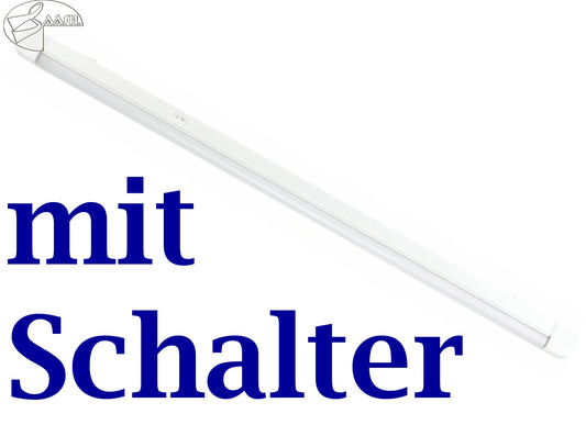 Lichtleiste 36W (=180W) EVG mit Abdeckung Schalter T8 36W 126cm weiß U
