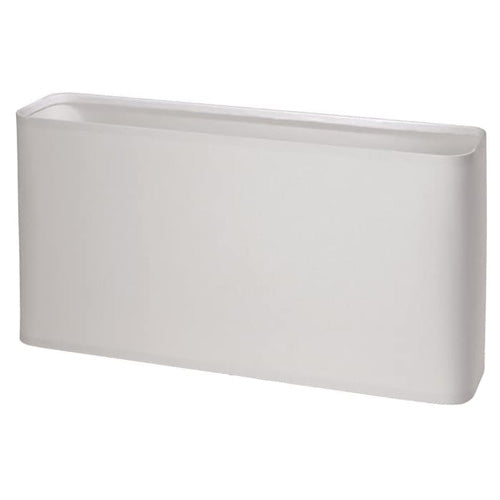 Lampenschirm weiß eckig Stoff E14 40cm Tischlampe modern – Lampenschirm Stoff