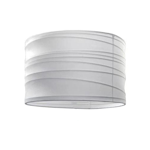 Lampenschirm weiß rund Stoff E27 Ø 50cm Stehlampe – Lampenschirm Stoff