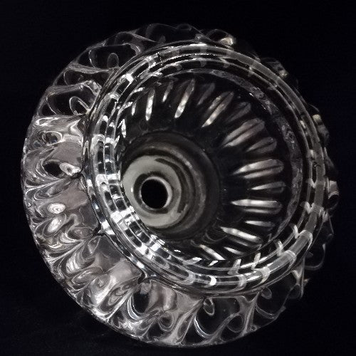 Runder Glasschirm Glasersatz Lampenglas Kristall G4 – Lampenglas klar