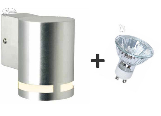 Moderne Außenwandleuchte 1-flg., aus Aluminium