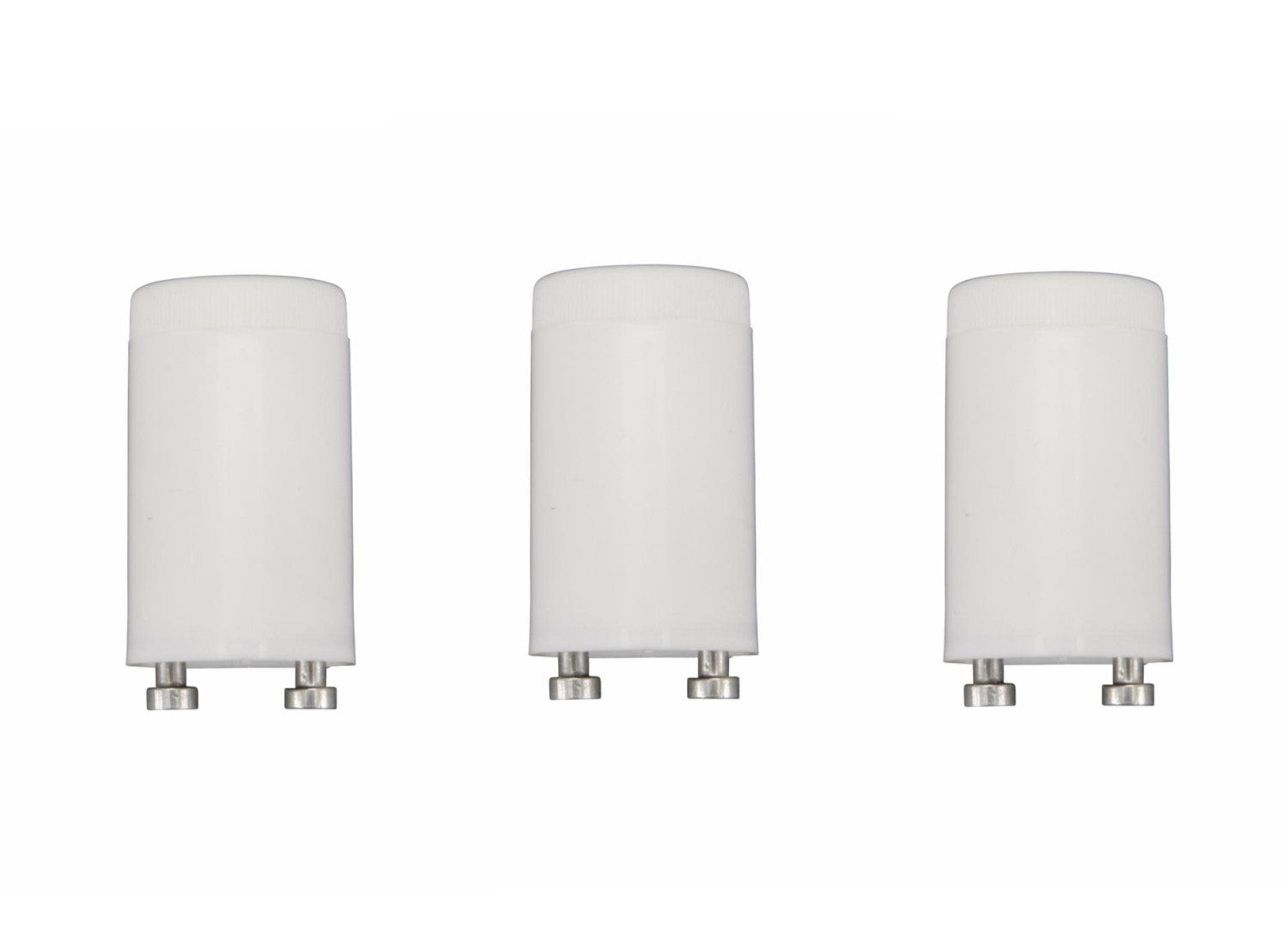 3er Pack Starter für Leuchtstoffröhren Leuchtstofflampen 4 - 22 W Briloner 6457-022