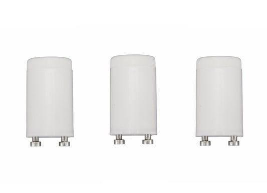 3er Pack Starter für Leuchtstoffröhren Leuchtstofflampen 4 - 22 W Briloner 6457-022