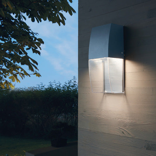 LED Wandleuchte außen Servoi anthrazit modern IP44