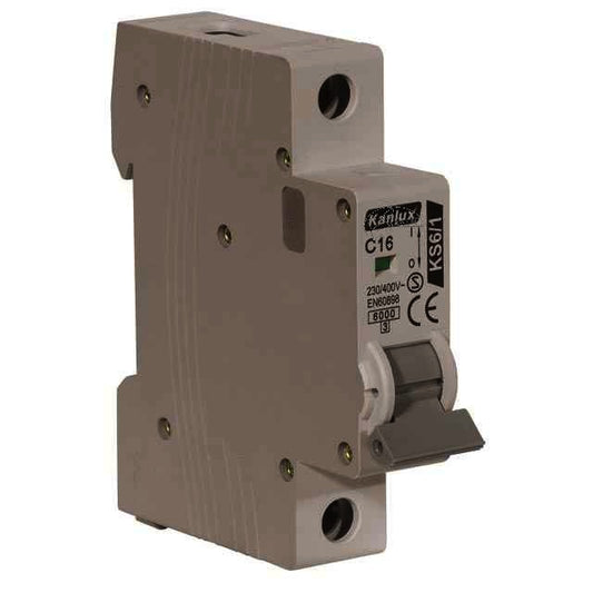 C16 /1 Sicherungsautomat Leitungsschutzschalter C16 A Sicherung Automat 1 Polig / 4435