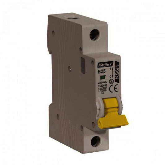 B25 /1 Sicherungsautomat Leitungsschutzschalter B25 A Sicherung Automat 1 Polig / 4418