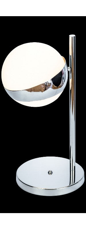 Dekorative Kugelleuchte Tischleuchte mit Glaskugel Taurus Tischlampe