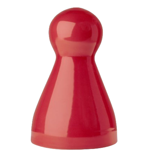 Tischleuchte TOY Glas rot Spielfigur-Form Tischlampe