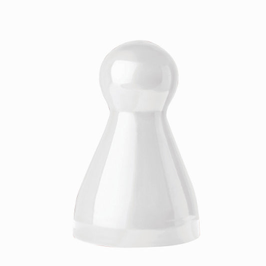 Tischleuchte TOY Glas weiß Spielfigur-Form E14 Tischlampe