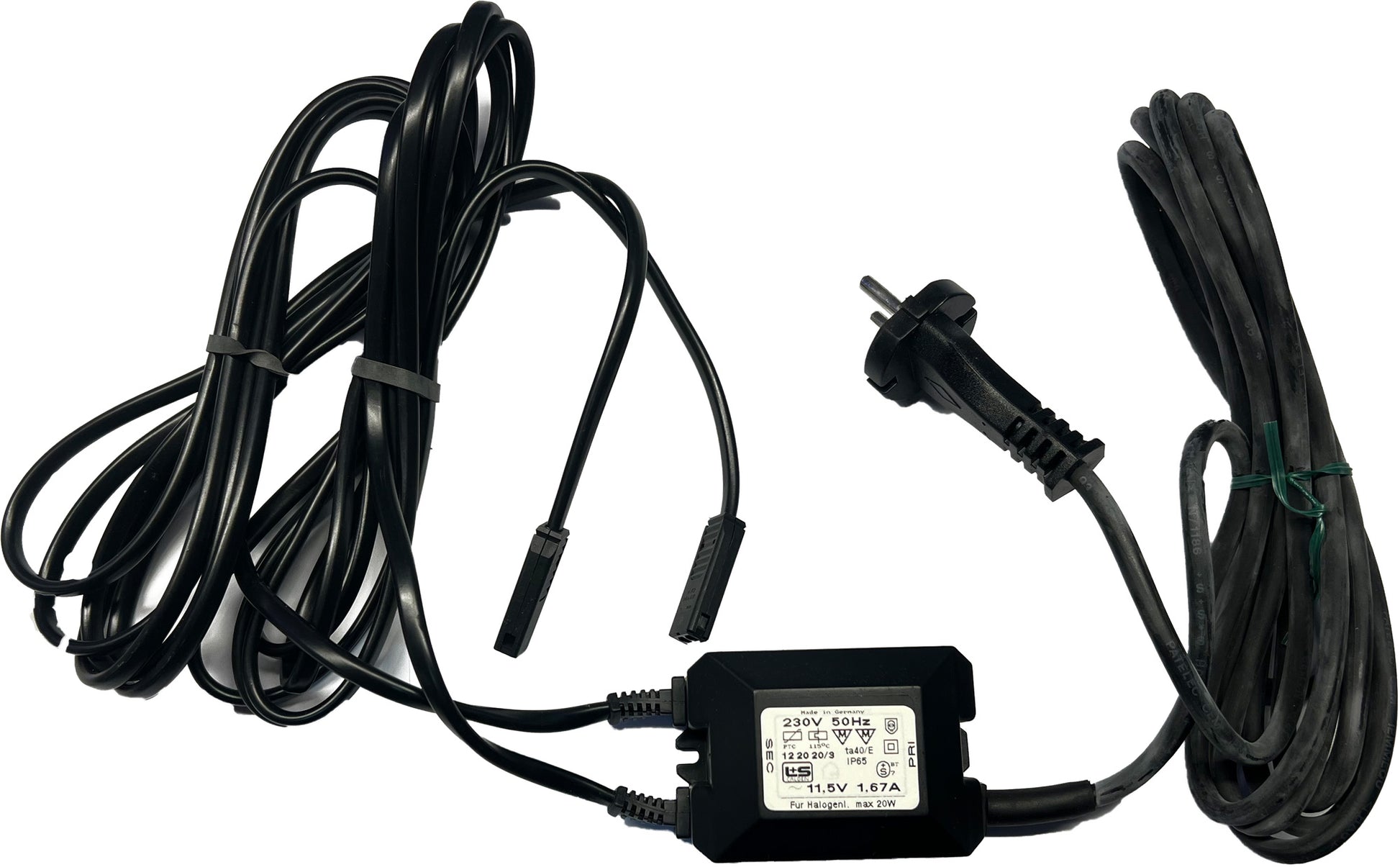 Transformator 20VA Trafo 230V / 12V für Außenleuchten max.20W IP65